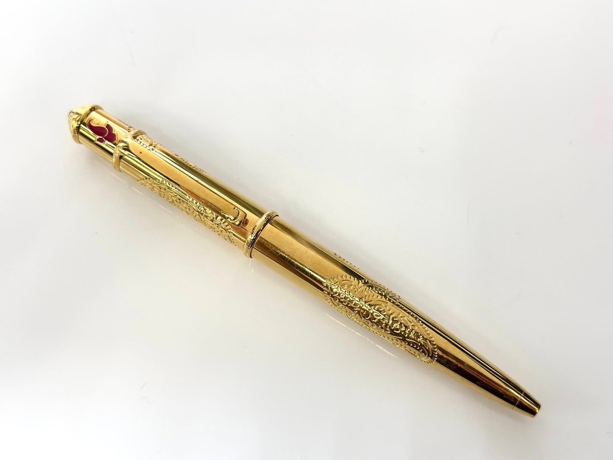 Cartier Diabolo de Cartier 0.7㎜シャープペン CARTIER DIABOLO INDIA INSPIRATION LACQUER BALLPOINT PEN | eBay