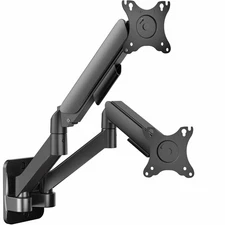 VIVO Pneumatic Spring Arm Dual Monitor Wall Mount 17" - 32" Computer Screens