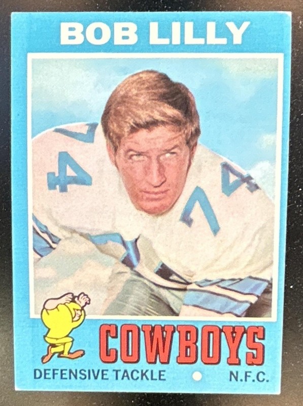 1971 Topps Bob Lilly #144 Cowboys VG