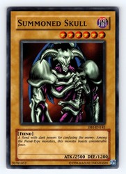 Summoned Skull DB1-EN142 Dark Beginning 1 Super Rare