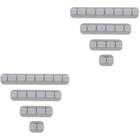 2 Pieces Kabel Organisator Kabelmanagement Schreibtischdrahtorganisator