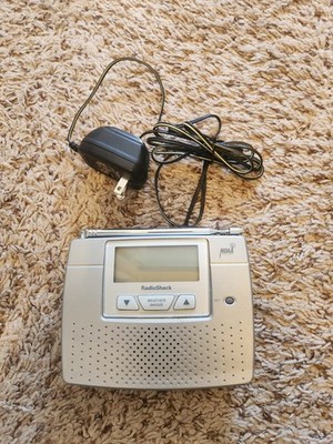 Radio Shack Weather Radio NOAA W/ Alarm Clock 12-260 W/cord Tested Works