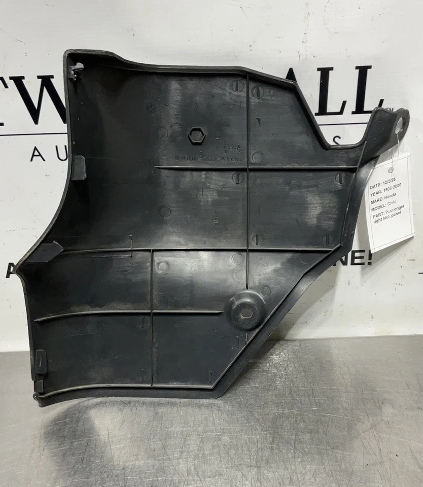 Honda Civic 1996-2000 pasajero panel de retroceso derecho gris oscuro OEM Foto 2 de 4