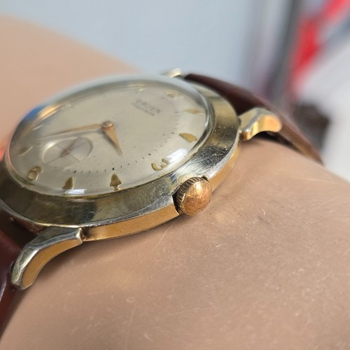 Orologio uomo vintage GRUEN 415-966 carica manuale quadrante Pie-pan 1956 - Foto 7 di 19
