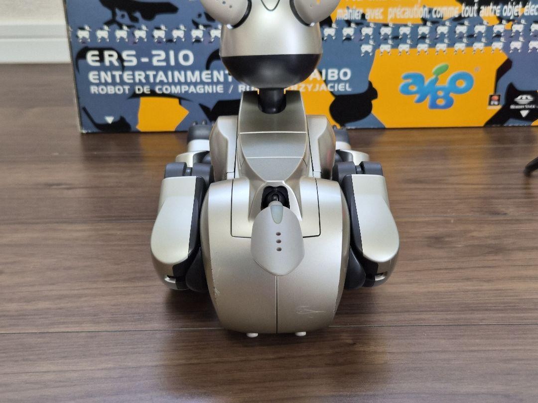 Sony AIBO ERS-210 Robot Dog Tested Working with Accessories AIBO