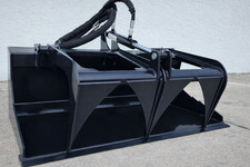 44" Solid Bottom Bucket Grapple Attachment Fits Toro Dingo Mini Skid Steer