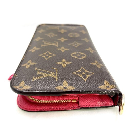 LOUIS VUITTON Monogram Insolite Wallet Rose M60249 CA1141 Long Purse Pink - Picture 10 of 20