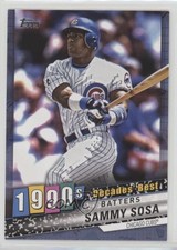 2020 Topps Decades Best Batters Blue Sammy Sosa #DB-53 e0v