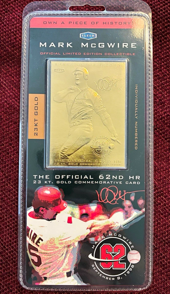 Mark Mcgwire 23 Kt Gold for sale | eBay