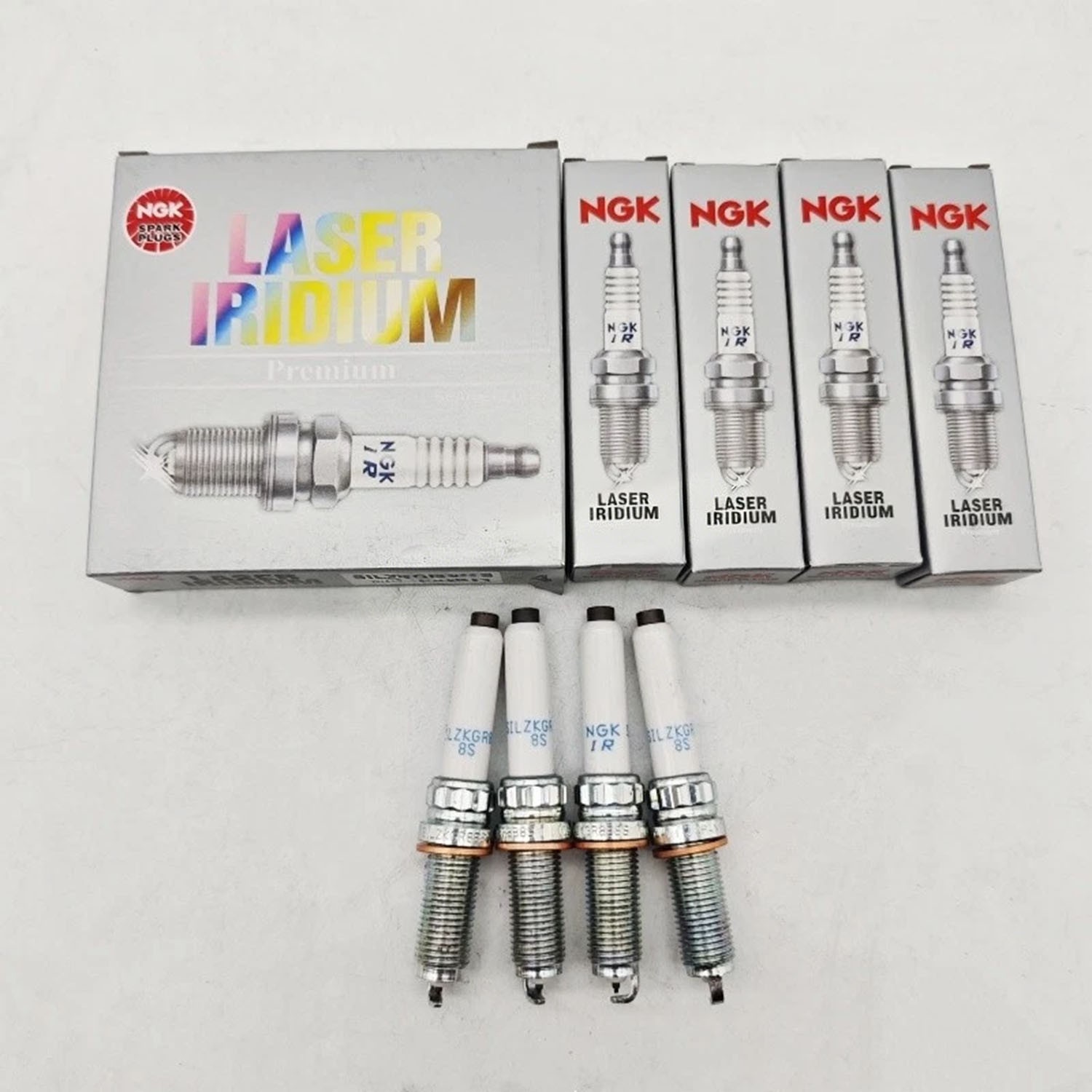4pcs NGK 94201 Spark Plugs for Mini BMW 330 430 530 X1 X3 B46 B48 Engines 2.0L