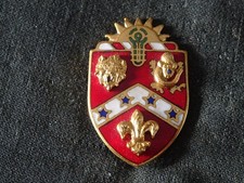 Original US Crest: 3rd Field Artillery Regiment Unit Crest