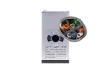 Cat6 Ethernet Cable, 1000' Pull Box, 550MHZ UTP, Gray - Lifetime Warranty