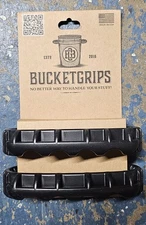 BucketGrips Clip-On Handles (2-Count) BG1000BLK1 BucketGrips BG1000BLK1