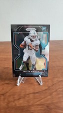 2021 Panini Chronicles - Prizm Black Jaylen Waddle #PB-10 (RC)