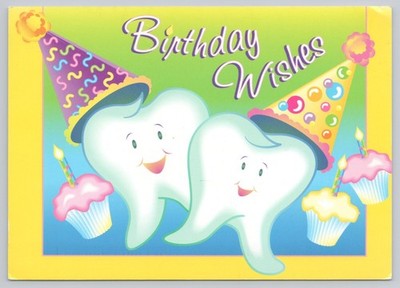 St Augustine Florida, Teeth in Hats, Dentist Birthday Wishes, Vintage Postcard