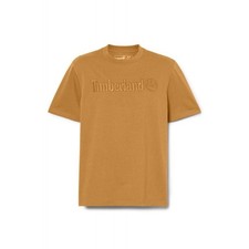 Image of Timberland TB0A6VPE EFL Hampthon Embroidery Brand Linea Logo Half Sleeve T-Shirt
