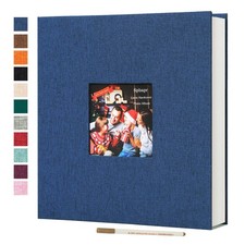 Spbapr Large Photo Album Self Adhesive 3x5 4x6 5x7 8x10 Pictures Magnetic Scr...