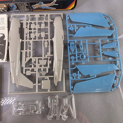 Matchbox 1:72 F-86A-5 Sabre Model Kit PK-32 Window Box Vintage 1980 Complete - Picture 3 of 9
