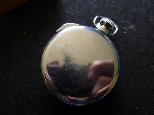 Reloj Bolsillo INGERSOLL Yachtsman 50mm Cromado Temporizador Parada... Caja Original y. TLC - Imagen 4 de 7