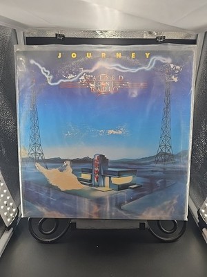 Journey Raised On Radio 1986 Columbia Carrolton VG+ Vinyl/Fair Cover 