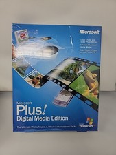 Microsoft Plus Digital Media Edition Windows XP, Brand New Sealed