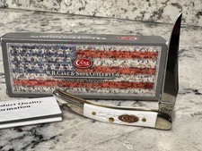 CASE XX 610096 SS Tiny Toothpick White Pocket Knife In Original Box Made In USA