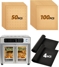 154Pcs Paper Liners Compatible with Emeril Lagasse 26QT Extra Large Air Fryer To