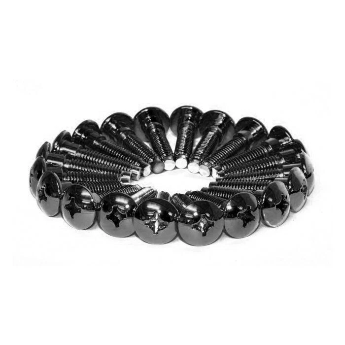 Black Rocker Cover Bolts With Washers Skyline RB20 RB25 RB26 Black - Image 2 of 2