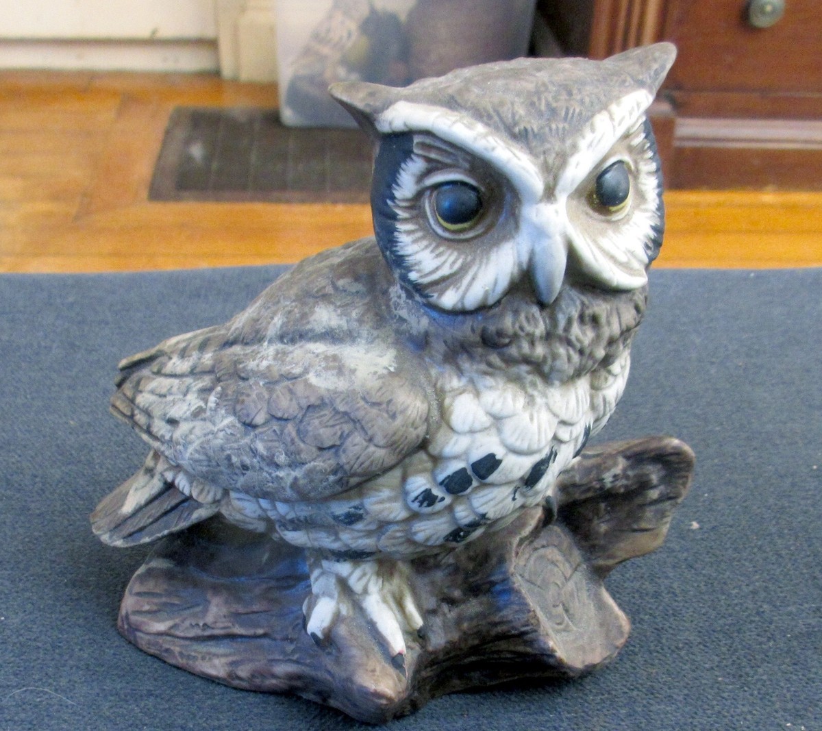 Vintage Owls Homco Home Interiors #1114 Great Condition - 5