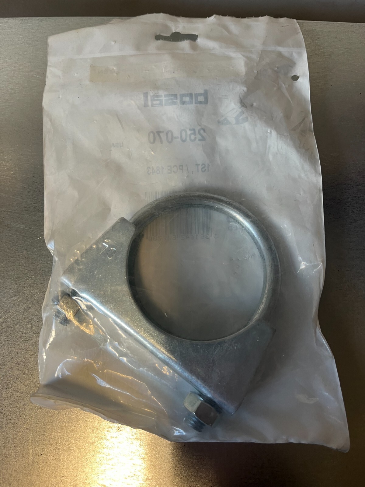 Collier échappement diamètre 70 Bosal anti-fuite pour étanchéifier la ligne de pot