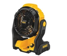 New! 20V MAX Jobsite Fan, Cordless, Portable, Bare Tool Only (DCE512B) Free Ship