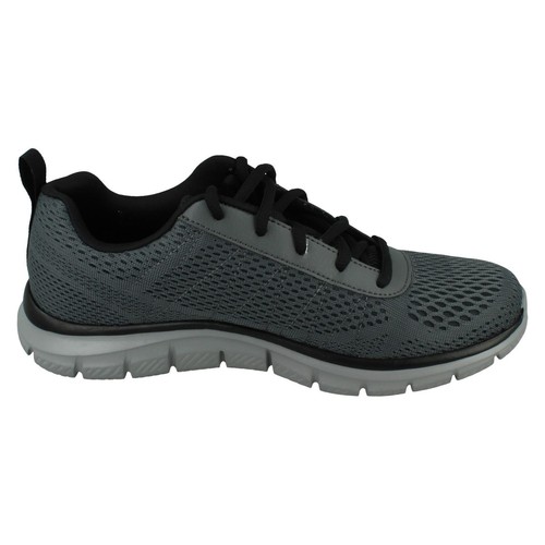 Mens Skechers Sport 'Track - Moulton' 232081 Lace Up Memory Foam Trainers - Picture 16 of 21