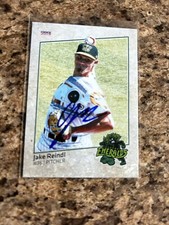 Jake Reindl Signed 2019 Eugene Emeralds Team Set Auto Rc Chicago Cubs # 36