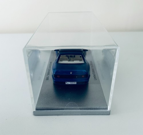 KESS 1:43 Maserati Shamal - Blue 1988 Limited Edition 1 of 250pcs (KE43014023) - Picture 12 of 12