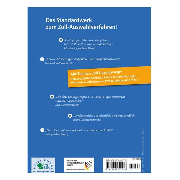 Thumbnail - Einstellungstest Zoll: Prüfungspaket Mit Testsimulation