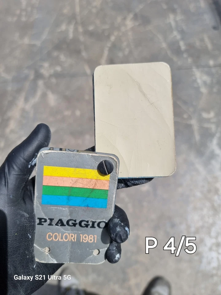 VERNICE RITOCCO PIAGGIO VESPA D'EPOCA TUTTI I COLORI CODICI MAX MEYER DAL 1946 - Immagine 4 di 4