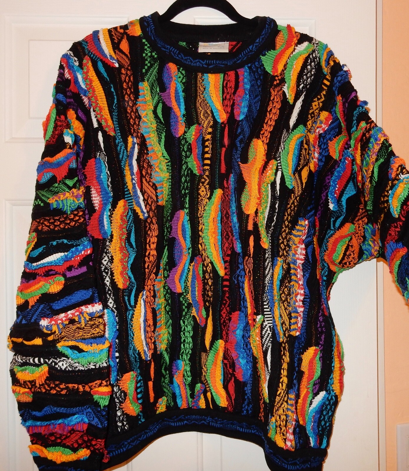 Coogi Australia Bright Colors Textured 