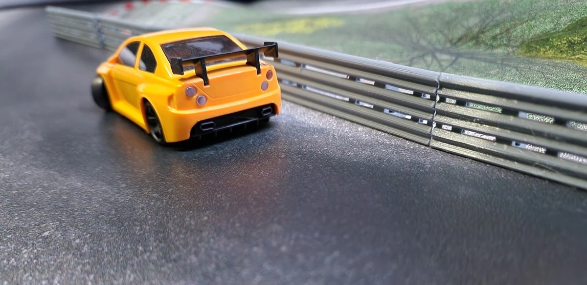 Leitplanken Streckenbegrenzung 1:43+ 5er Set Silbergrau  für Dr!ft Siku