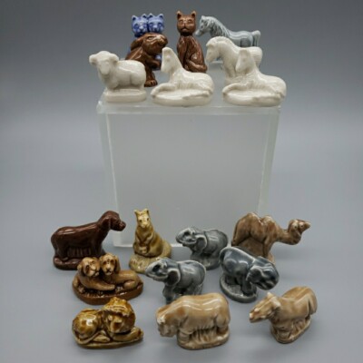 Wade Red Rose Pet Shop & Noah's Arc Figurines Mix Lot Cat Dog Horse England