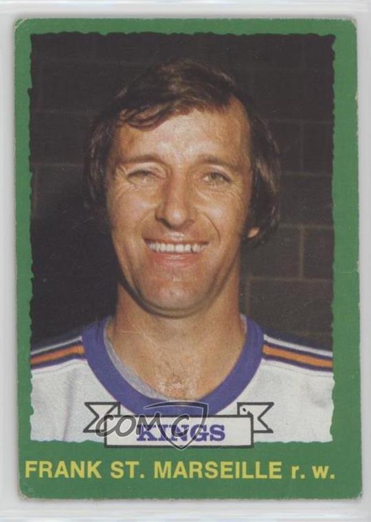1973-74 O-Pee-Chee Dark Back Frank St Marseille #262