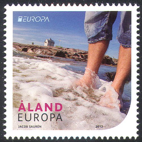 Aland 2012 Europa/Tourism/Holidays/Beach/Sea/People 1v (n41609) - Picture 1 of 1