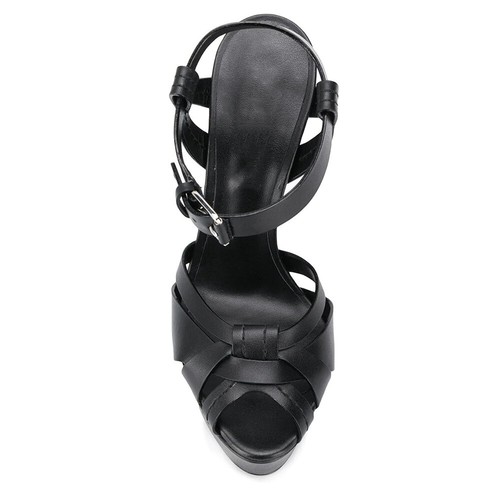 Sandalias de plataforma para mujer Tacones de aguja Zapatos de escenario de espectáculo Sexy OL - Imagen 9 de 14