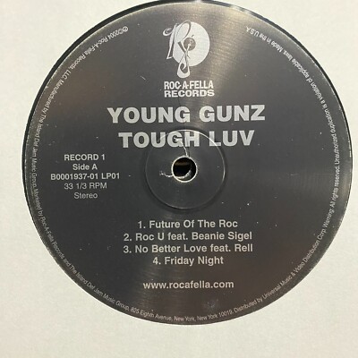 YOUNG GUNZ - TOUGH LUV (VINYL 2LP) 2004!! RARE!! JAY-Z + CAM'RON
