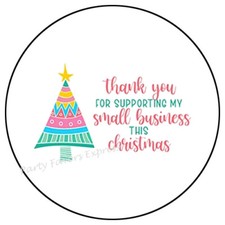 THANK YOU FOR SUPPORTING MY SMALL BUSINESS ENVELOPE SEALS LABELS STICKERS
