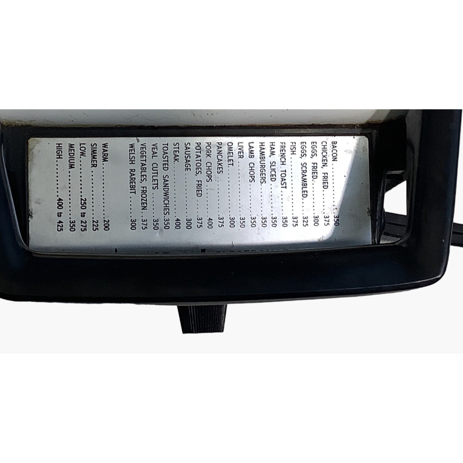 Corning Ware Electromatic Heater Base Electric Skillet Hot Plate P12