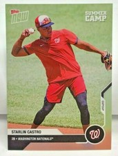 Starlin Castro 2020 Topps Now Summer Camp Edition Wave 2 #OD-491 NATIONALS /1363