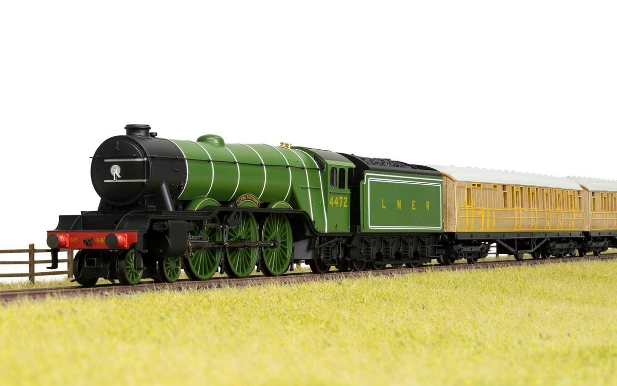 Hornby OO Gauge Flying Scotsman Train Set New Boxed A1 LNER Hornby OO Gauge Flying Scotsman Train Set New Boxed A1 LNER