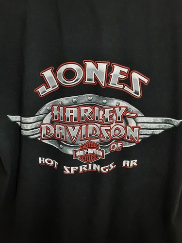 Harley-Davidson Jones Hot Springs, Arkansas T-Shirt Men's Size Medium - K55 - Picture 5 of 5