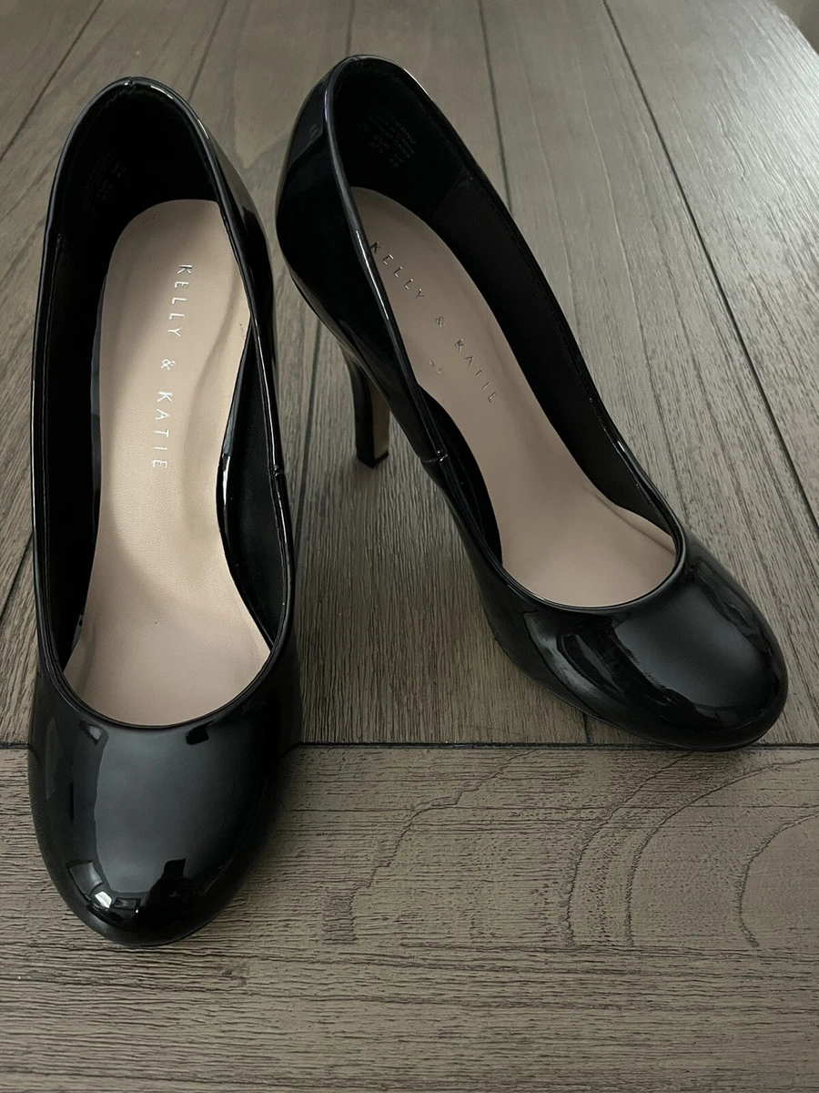 Kelly and katie black best sale pumps