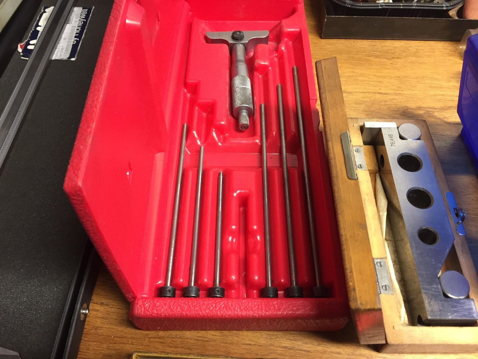 Used Machinist tools lot. Starret, Brown & Sharpe, Mitutoyo, Peacock